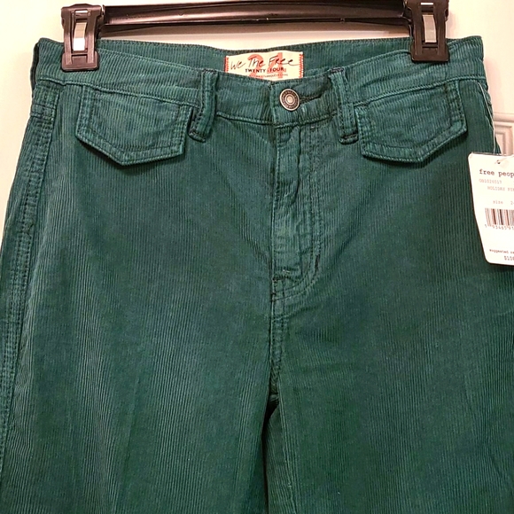 NWT Free People Aces High Straight Leg Corduroy - Picture 7 of 8